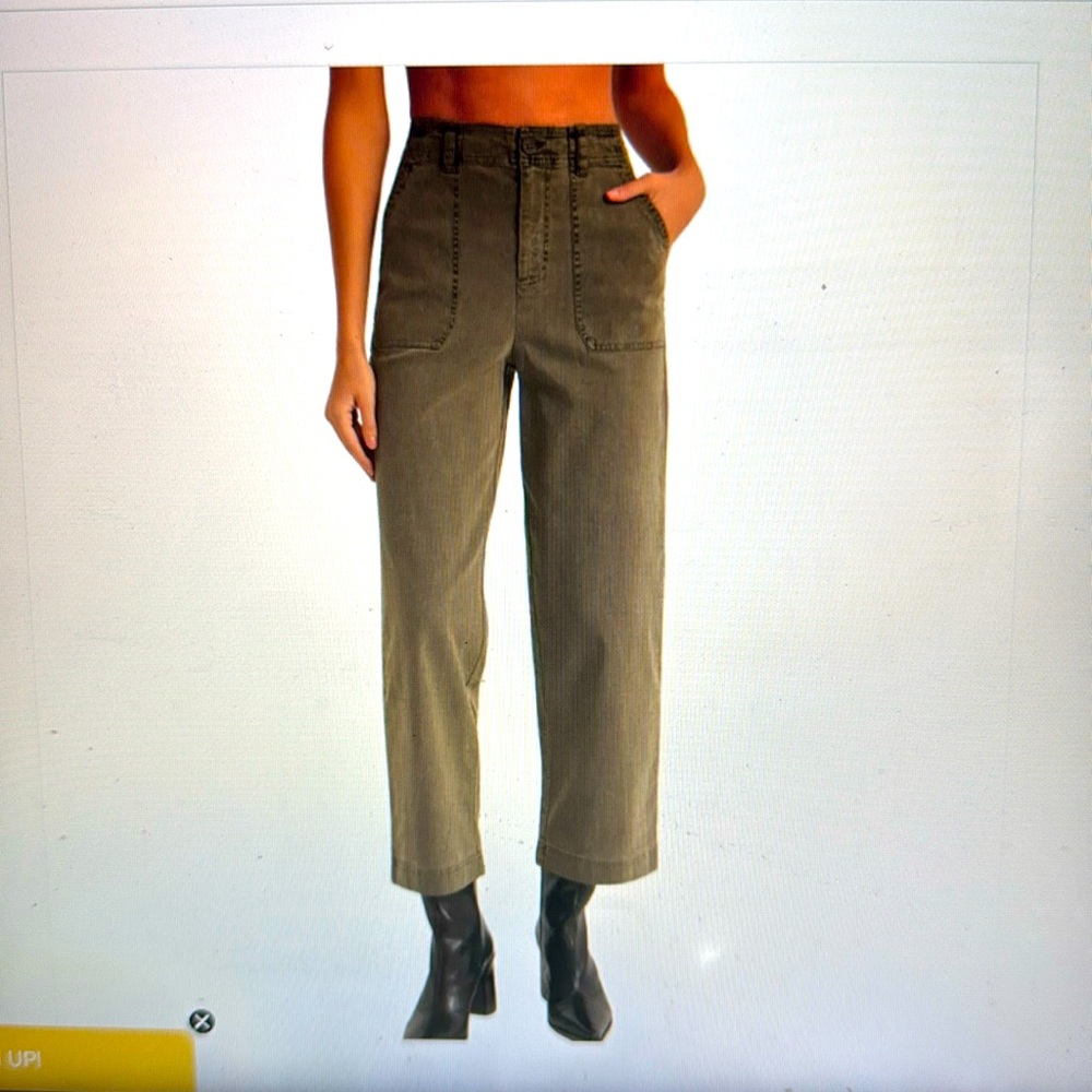 Z Supply Olive Cropped Pants